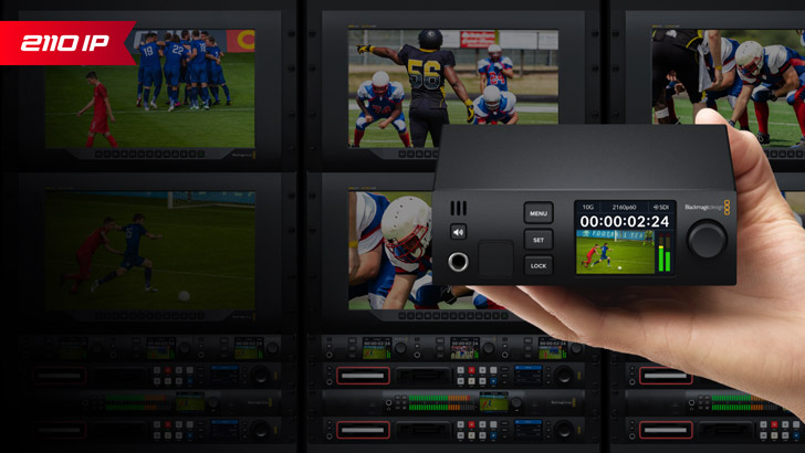 Blackmagic 2110 IP UpDownCross 12G