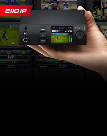Blackmagic 2110 IP UpDownCross 12G