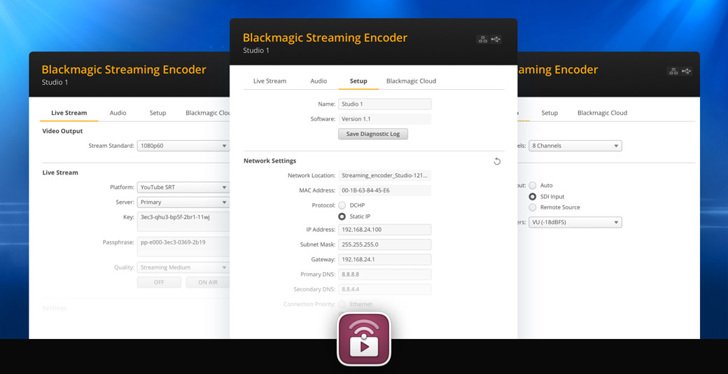 Includes Web Presenter Utility